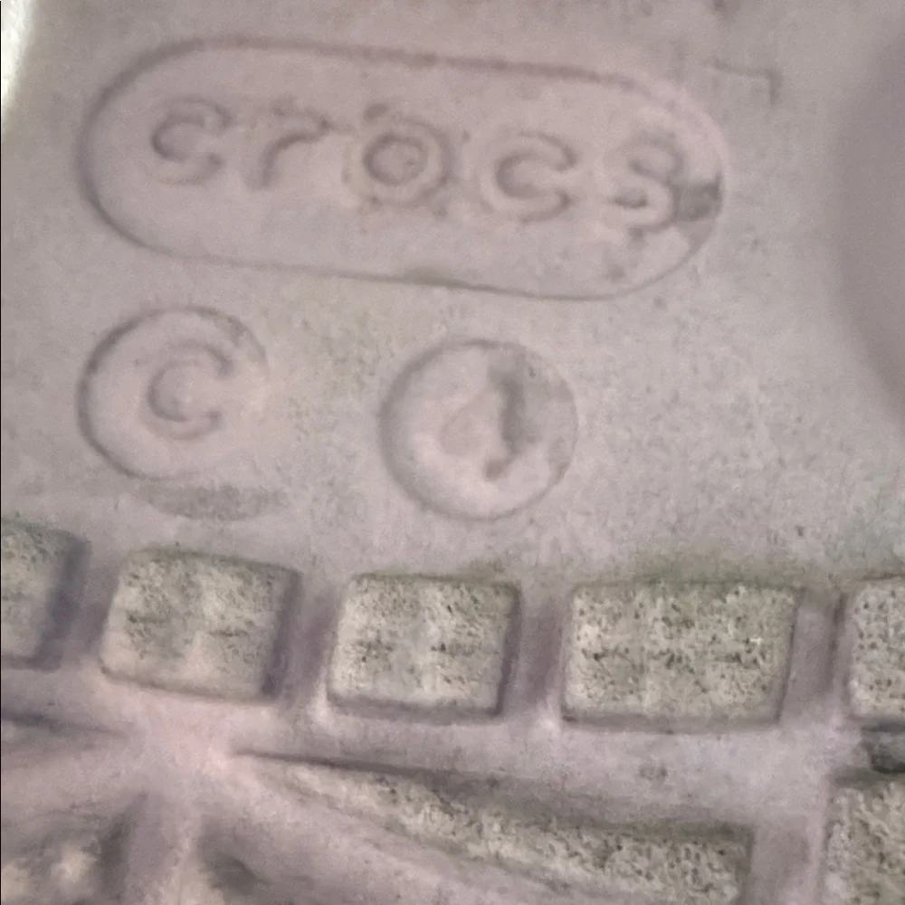CROCS glittery fun